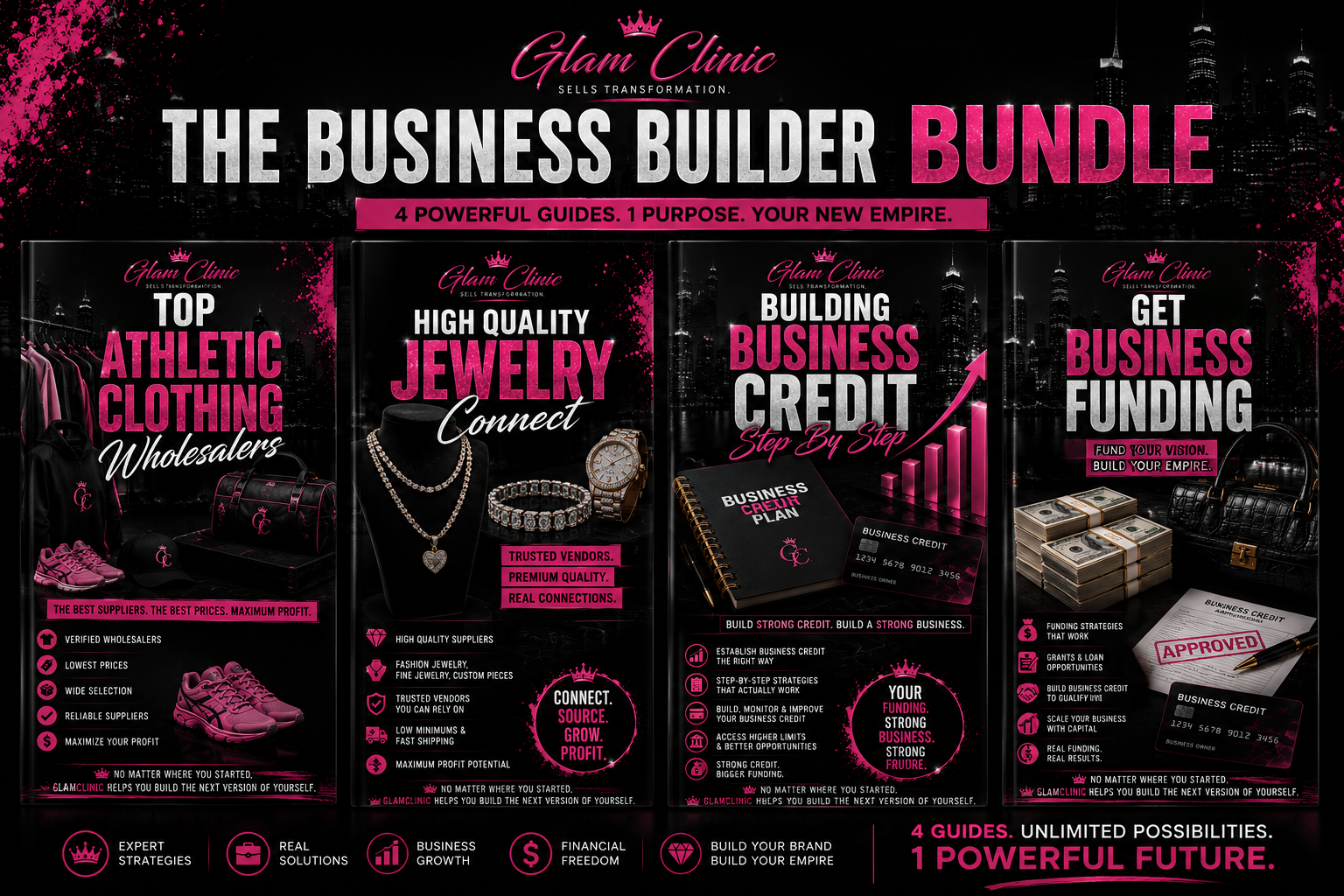 The Business Builder Bundle — digital bundle cover